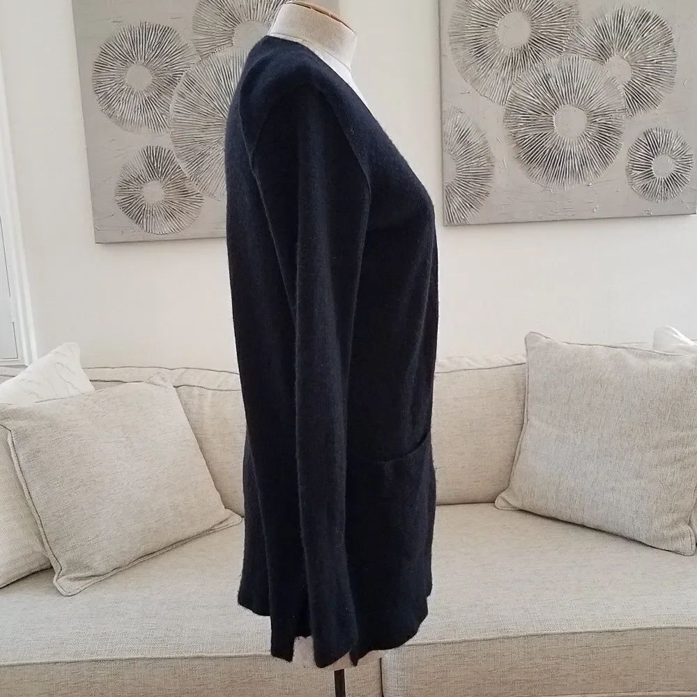 Nordstrom Cashmere Open Front Cardigan sz Small - Picture 3 of 7